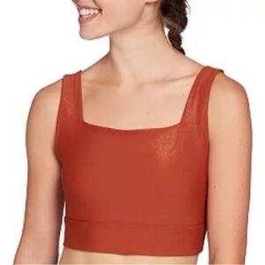 Calia Burnt Orange Sports Bra Size Small Like New